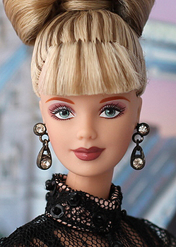 Nolan Miller Sheer Illusion Barbie